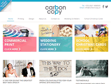 Tablet Screenshot of carboncopy.ie